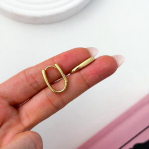 AROS ARGOLLA ACERO DORADO